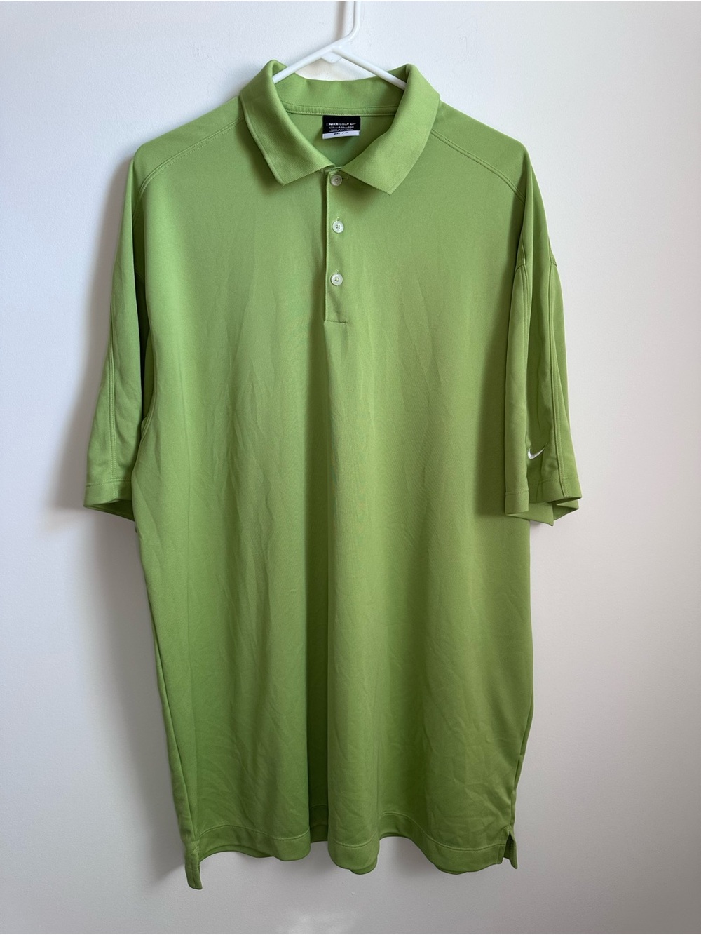 2 Nike Golf Dri-FIT Polo Shirts Blue & Green Short Sleeve Men’s XXL Bundle - Picture 4 of 16